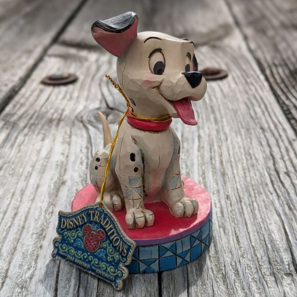 Jim Shore Signed Happy Go Lucky 101 Dalmatians Figurine - Picture 4 of 9